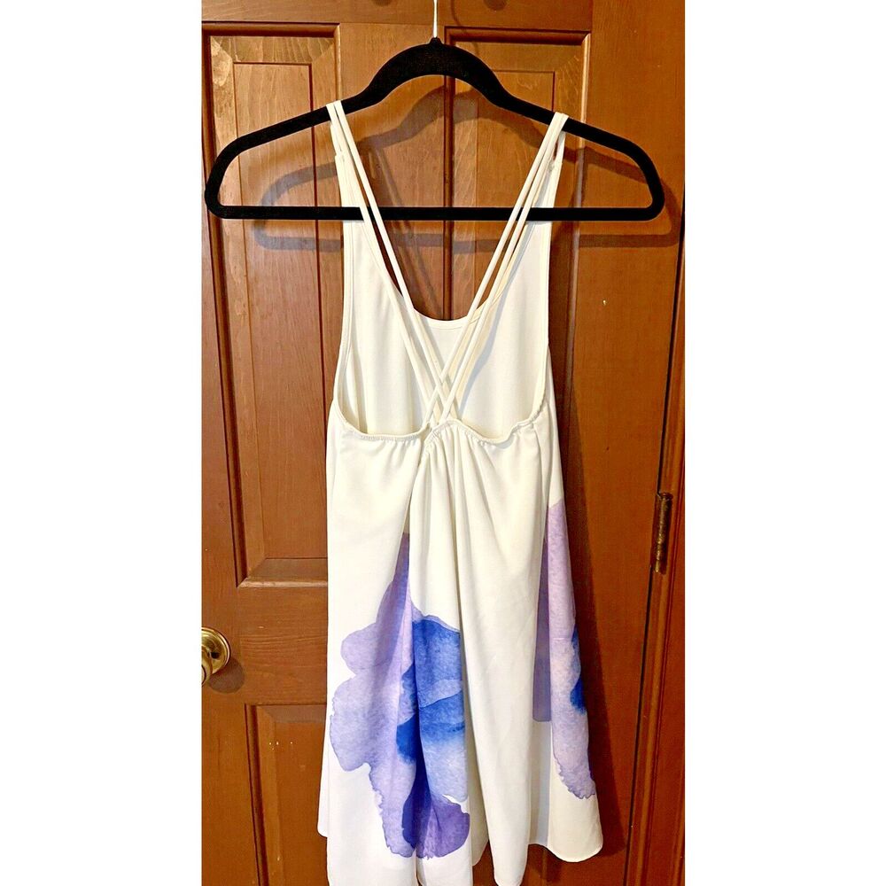 PINS AND NEEDLES Womens Size Small White Floral Spaghetti Strap Top Shirt - Picture 2 of 7
